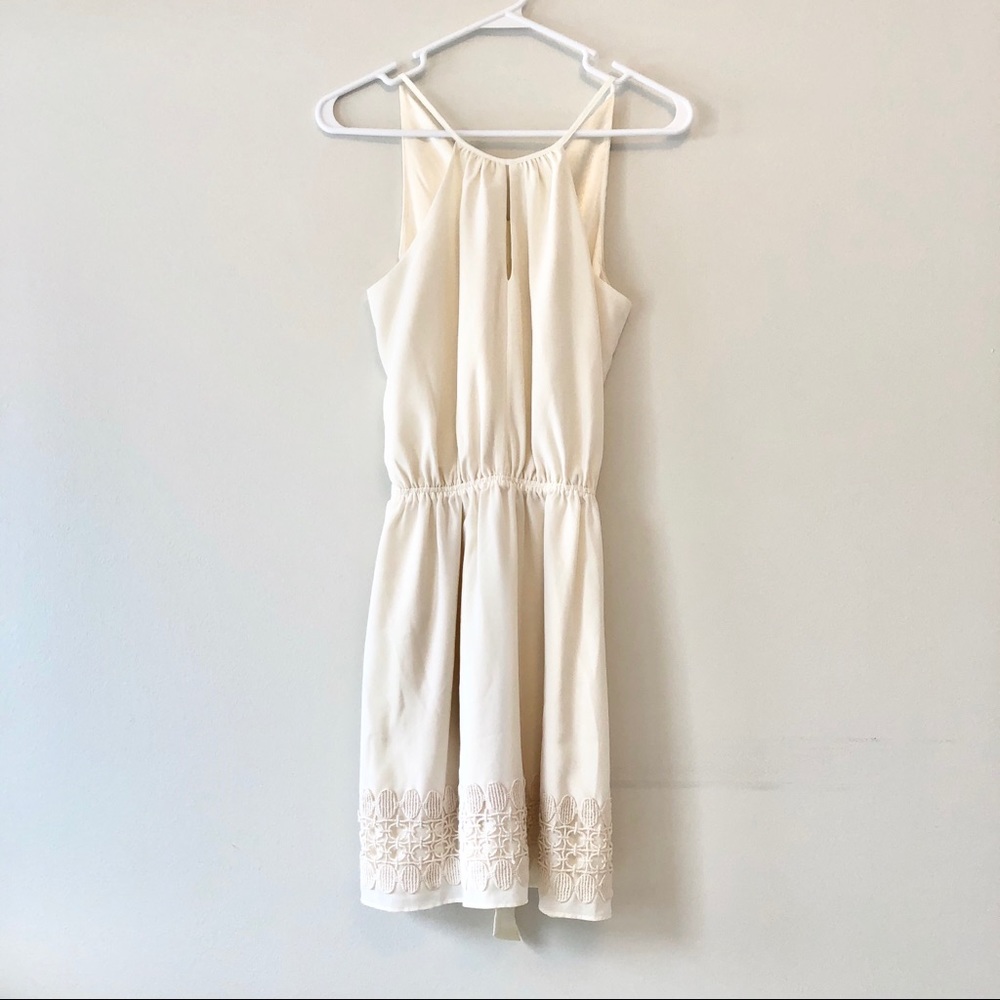 EXPRESS Ivory Cocktail Dress women’s XS
